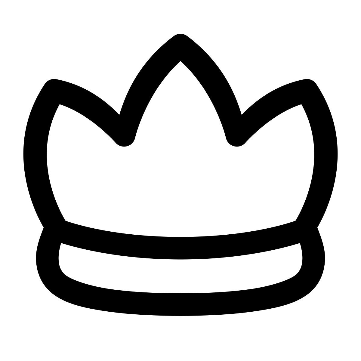 puffy outline style corona icon