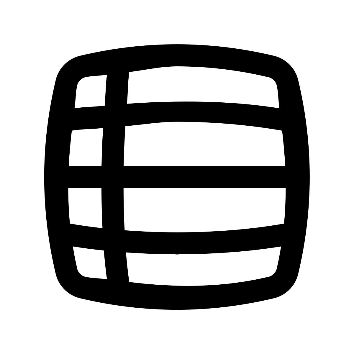 puffy outline style vista del día icon