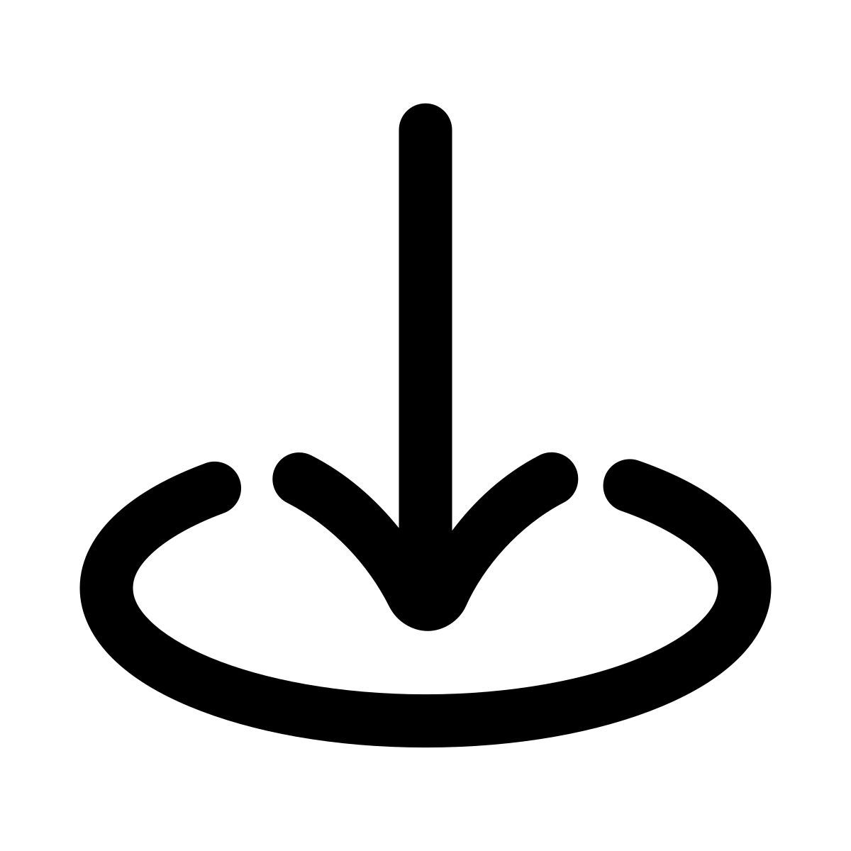 puffy outline style entering geo fence icon