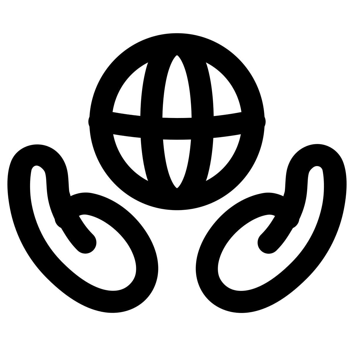 puffy outline style 环境保护 icon