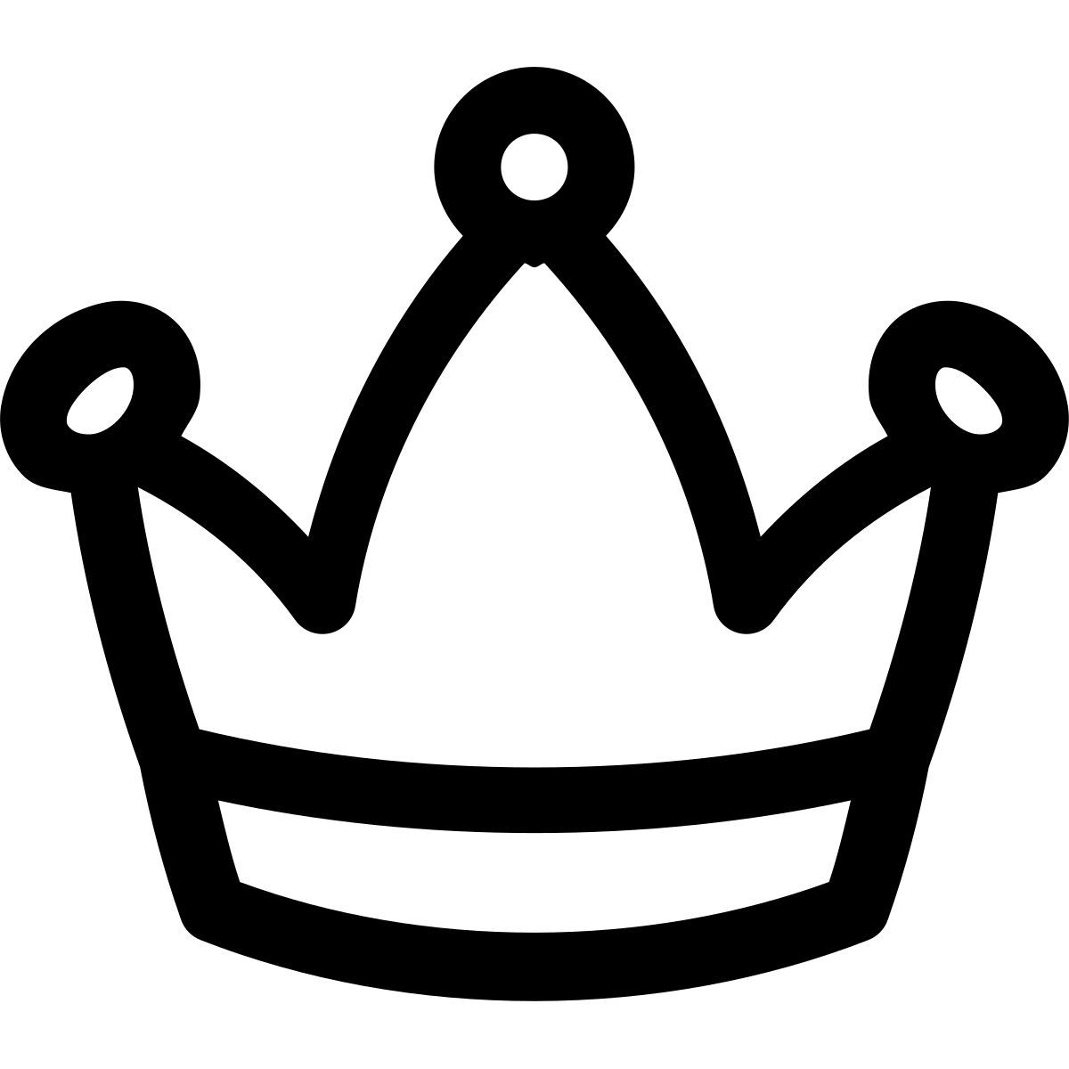 puffy outline style conte de fée icon