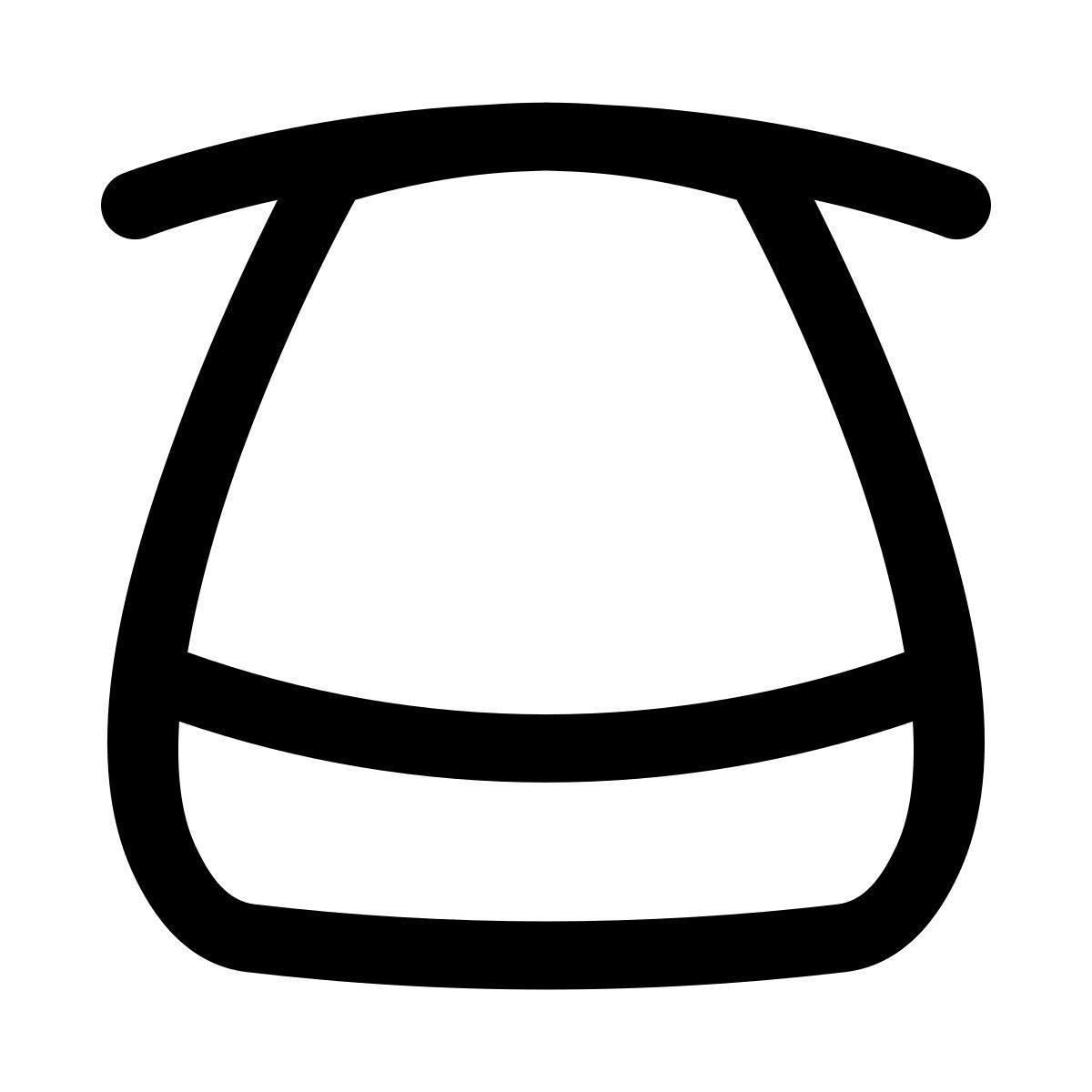 puffy outline style papier icon