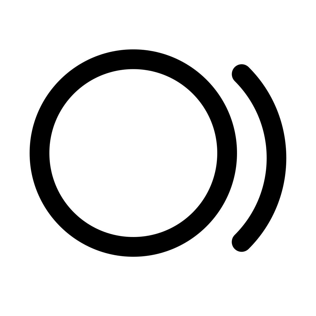 puffy outline style 光纤智能记录 icon