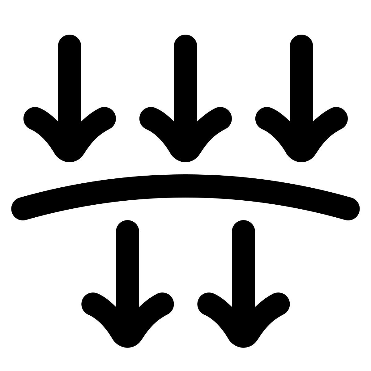 puffy outline style filtration icon