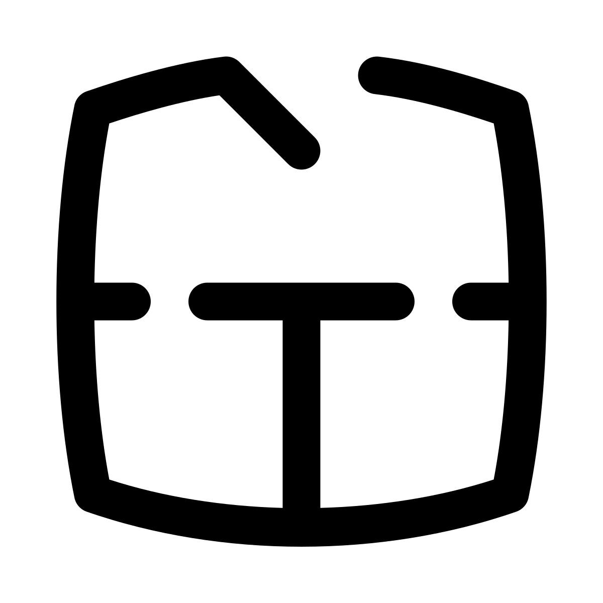 puffy outline style piantina icon