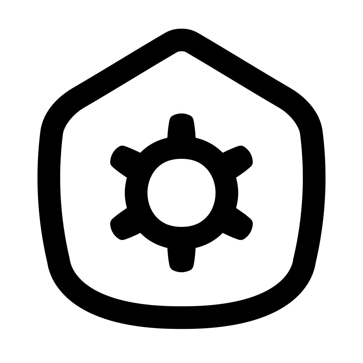 puffy outline style home automation icon