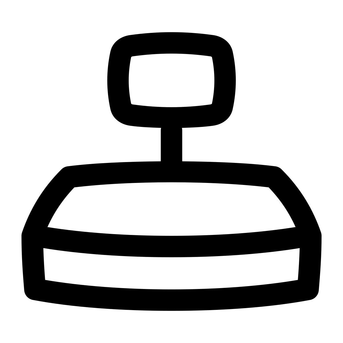 puffy outline style balances industrielles icon