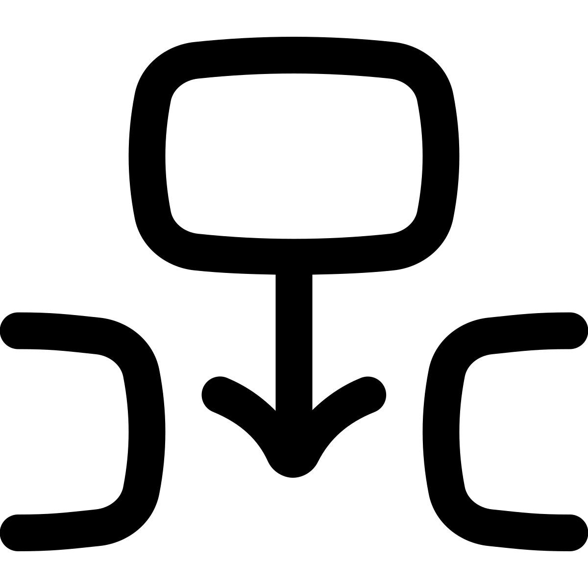 puffy outline style clip de inserción icon