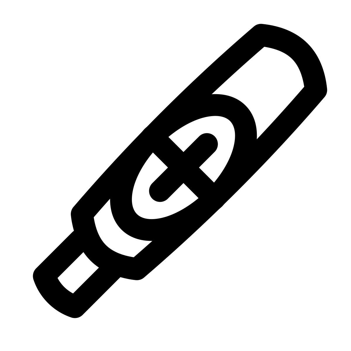puffy outline style iqos icon