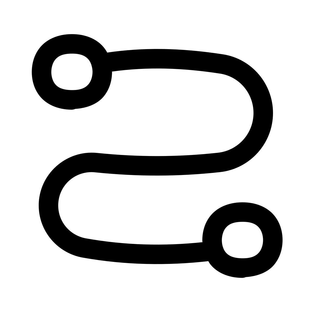 puffy outline style journey icon