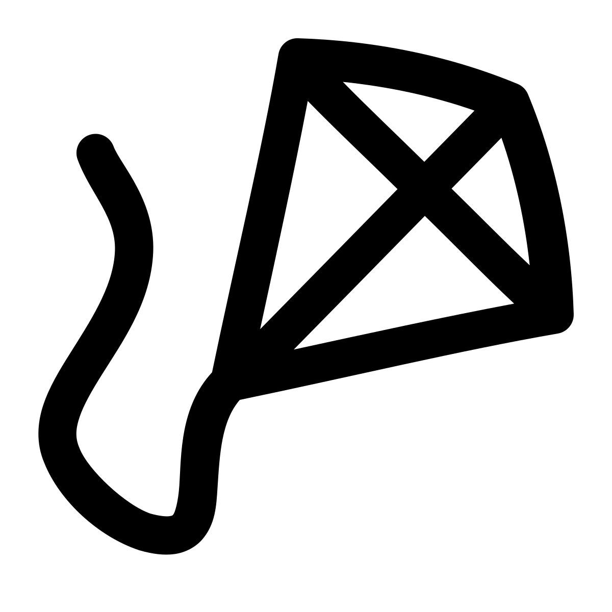 puffy outline style pipa icon