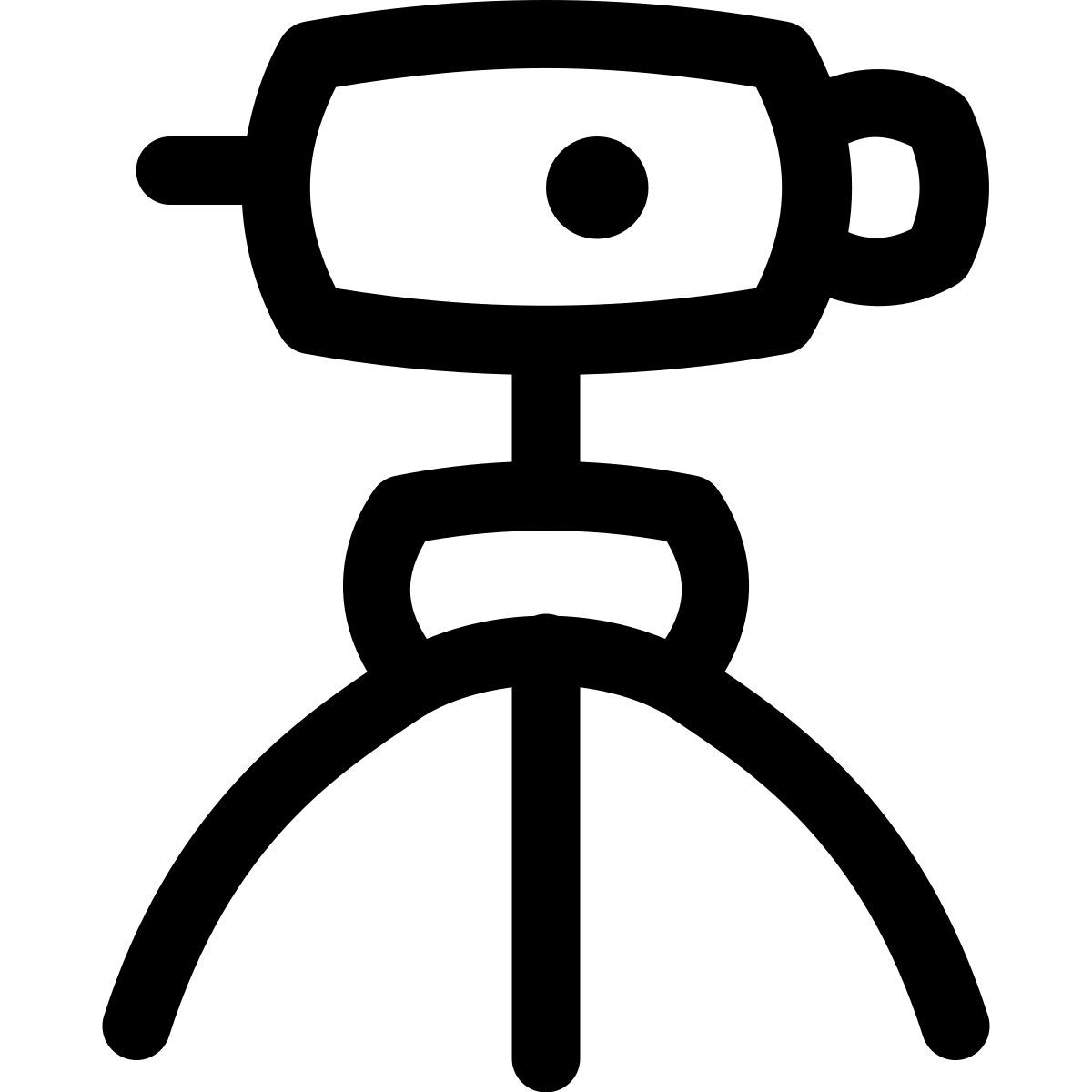 puffy outline style sondaggio del terreno icon
