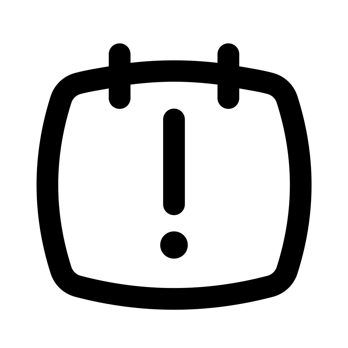 puffy outline style salir icon