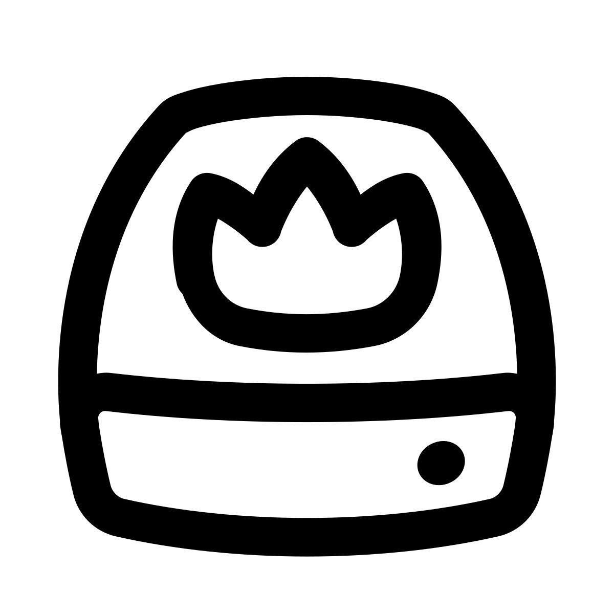 puffy outline style master icon