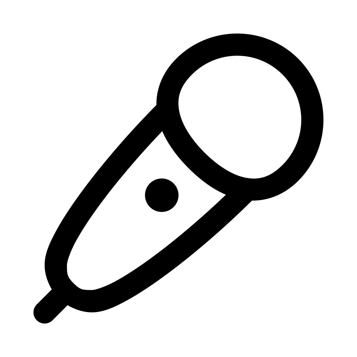 puffy outline style micrófono 2 icon