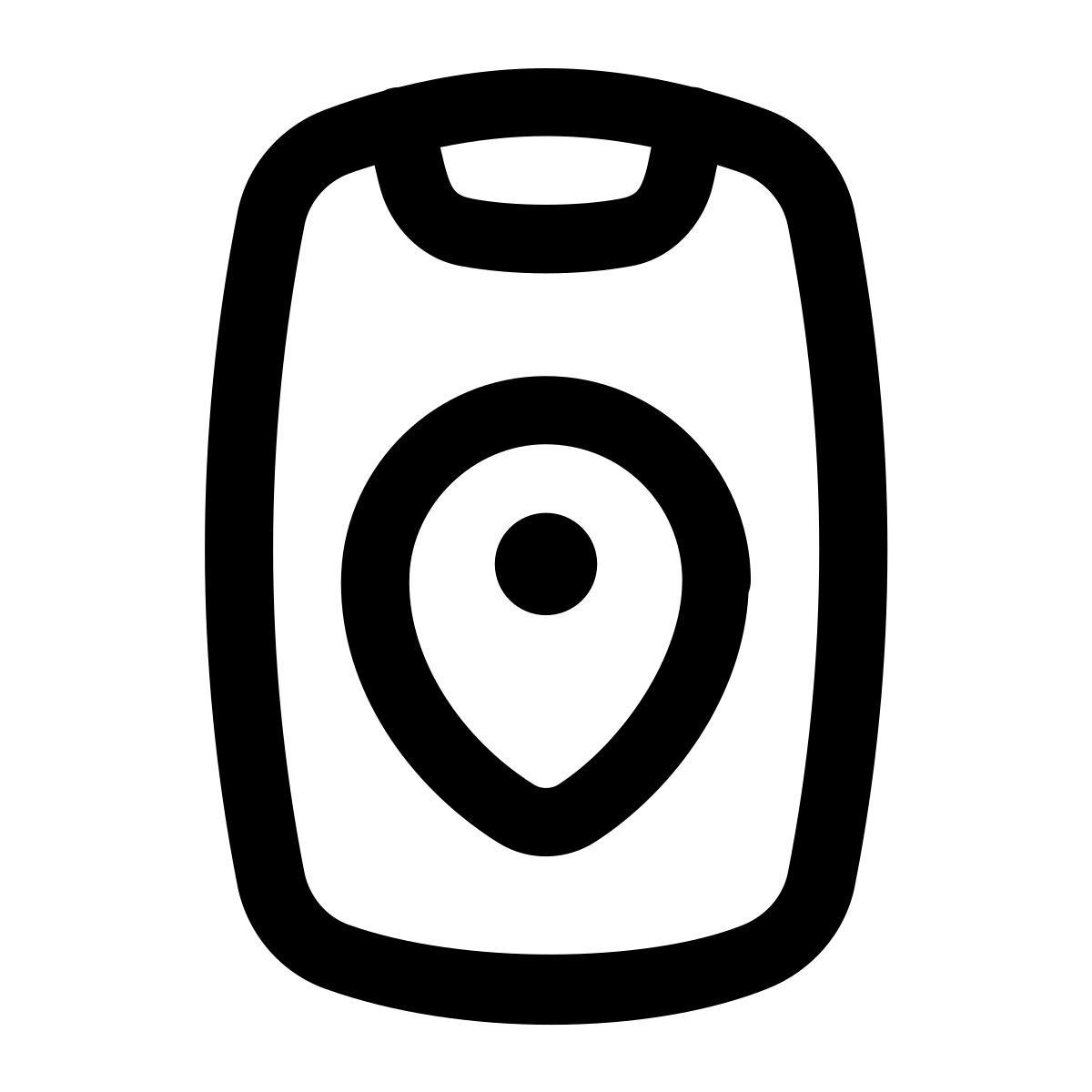 puffy outline style 모바일 네비게이터 icon