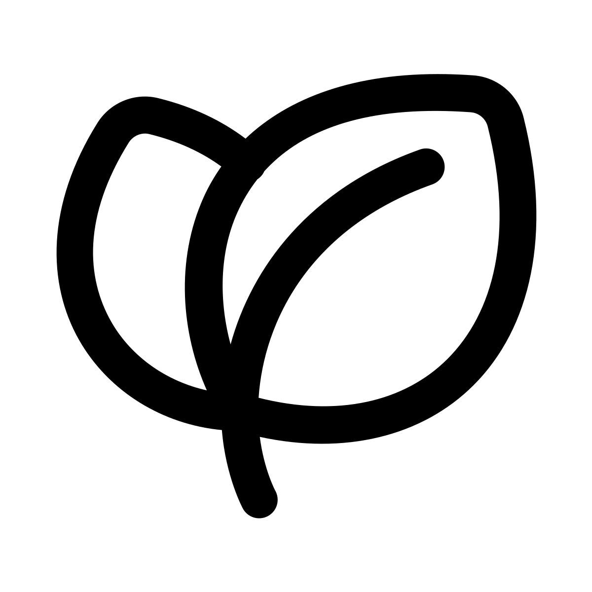 puffy outline style orgánico icon