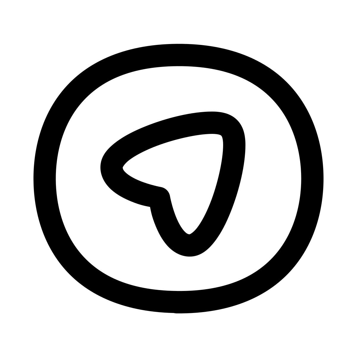 puffy outline style navegación icon