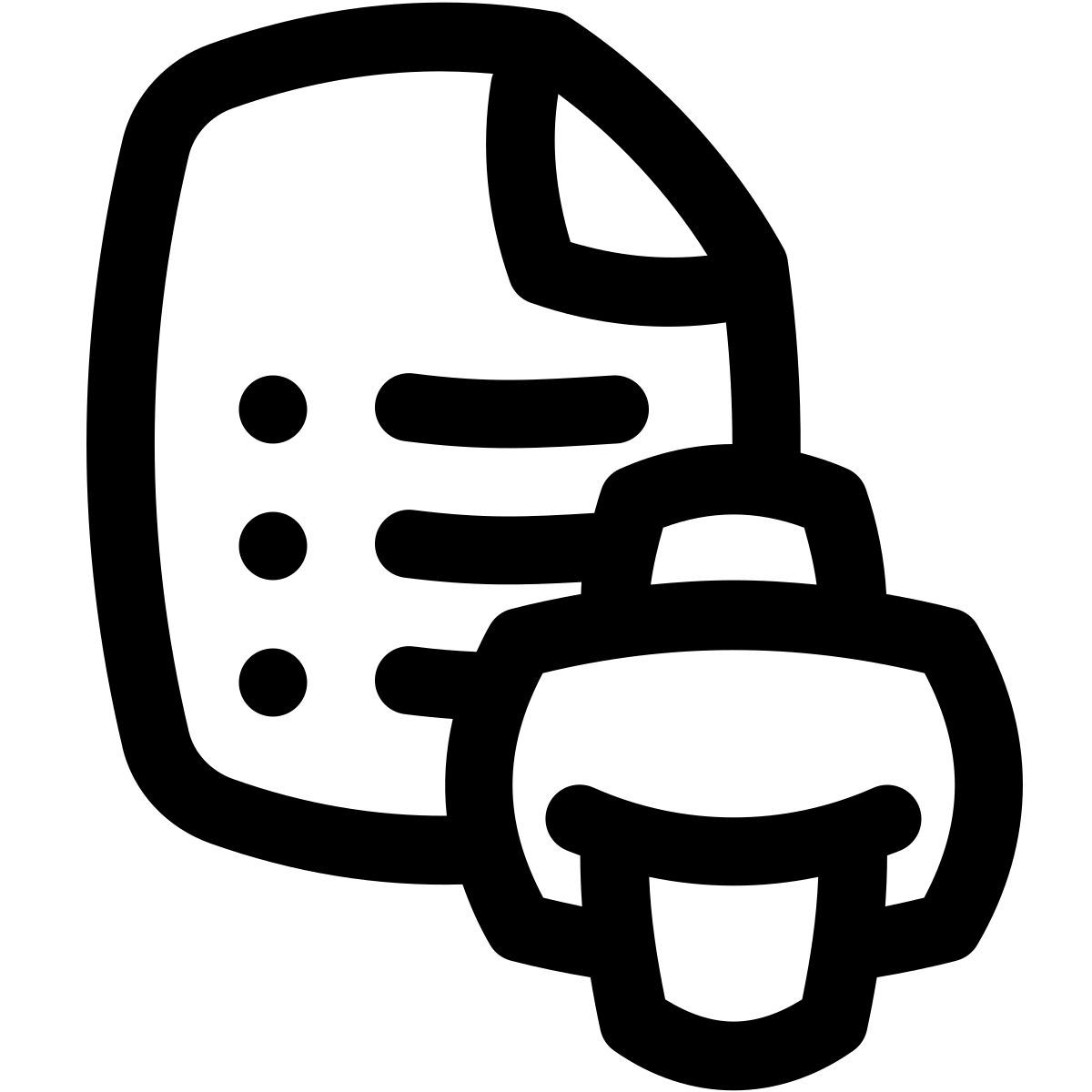 puffy outline style seiten setup icon