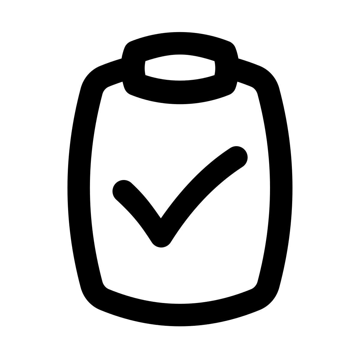 puffy outline style passer icon