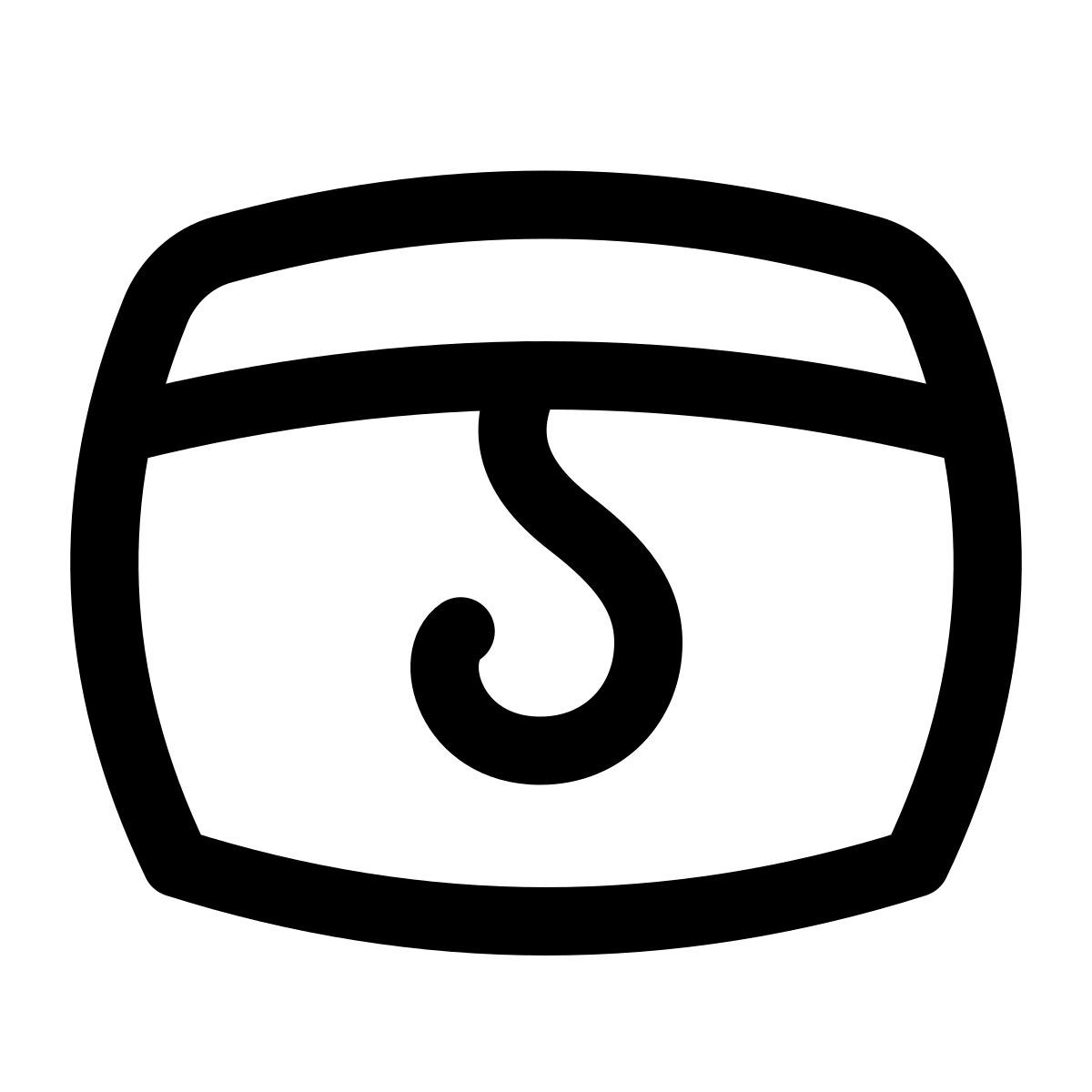 puffy outline style suplantación de identidad icon