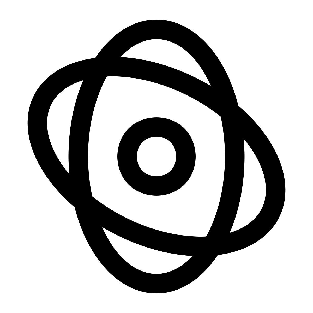 puffy outline style physics icon