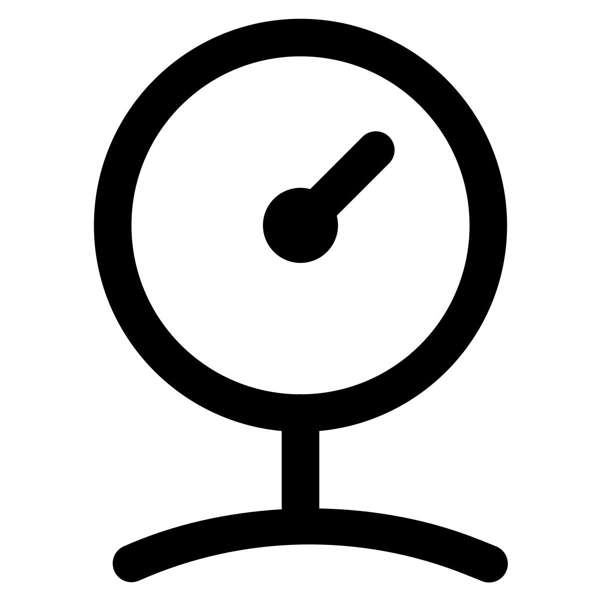 puffy outline style pressione icon