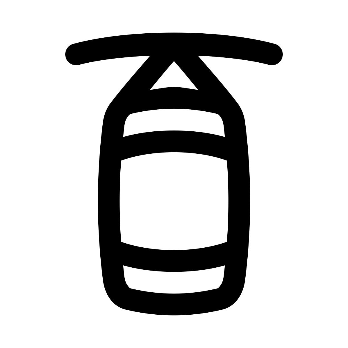 puffy outline style boxsack icon