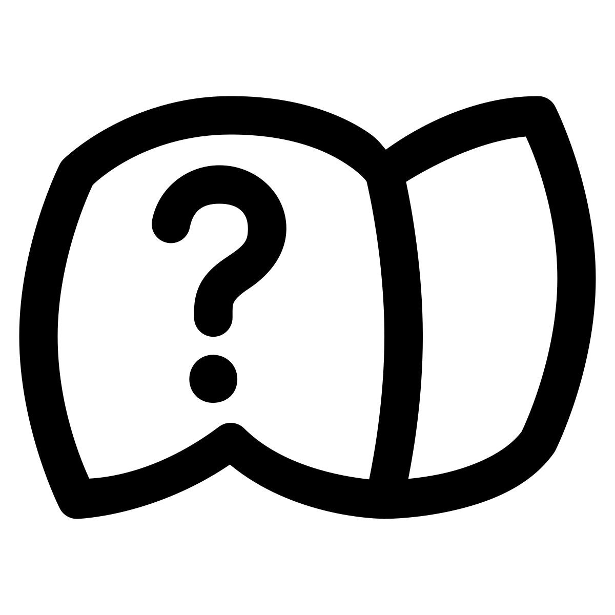 puffy outline style busca icon