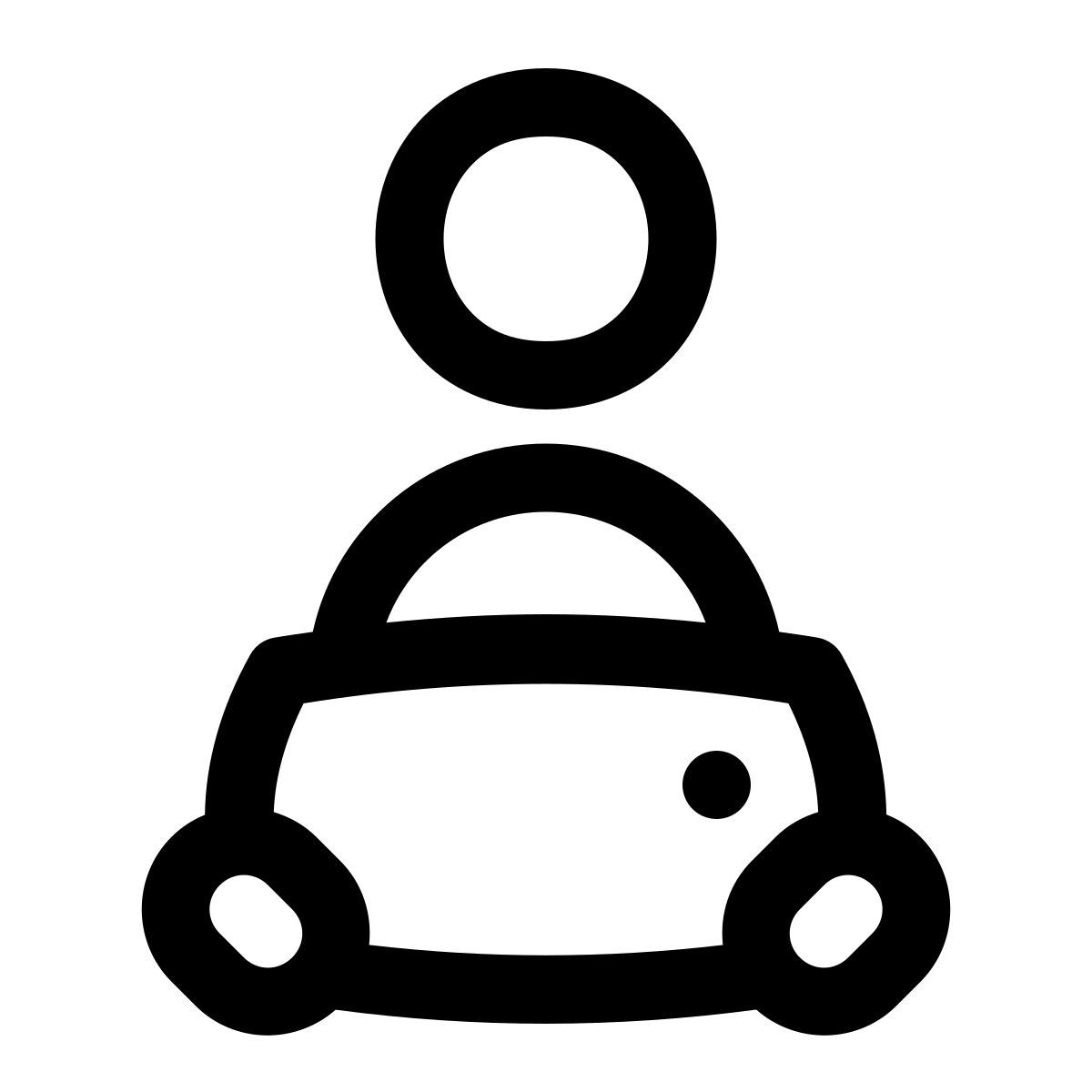 puffy outline style leitura de e book icon