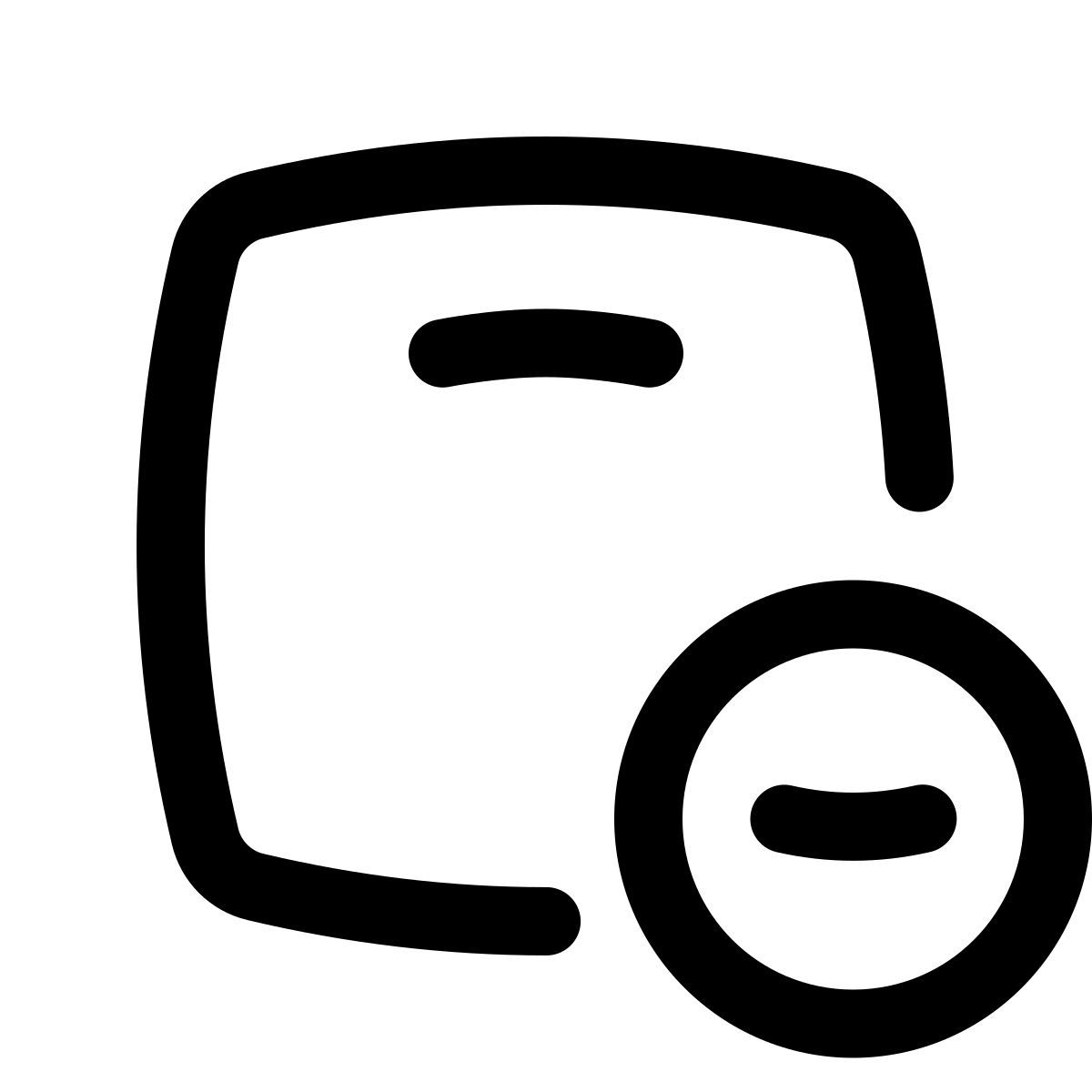 puffy outline style remove delivery icon