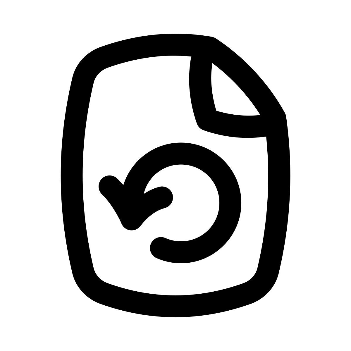 puffy outline style restore page icon