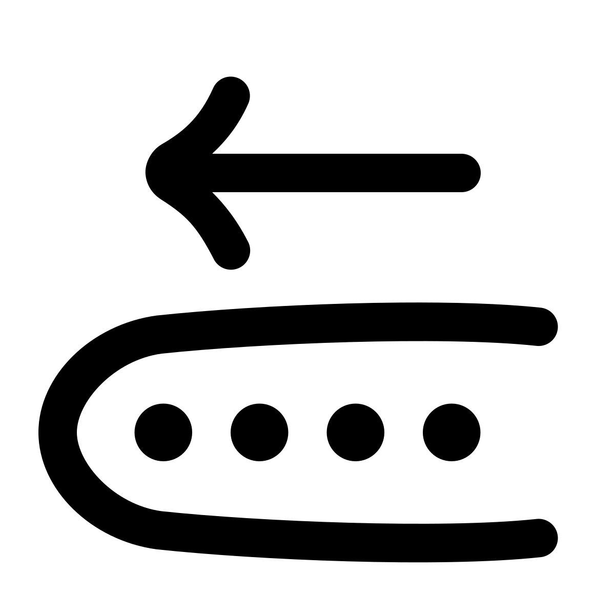 puffy outline style 制造业 icon