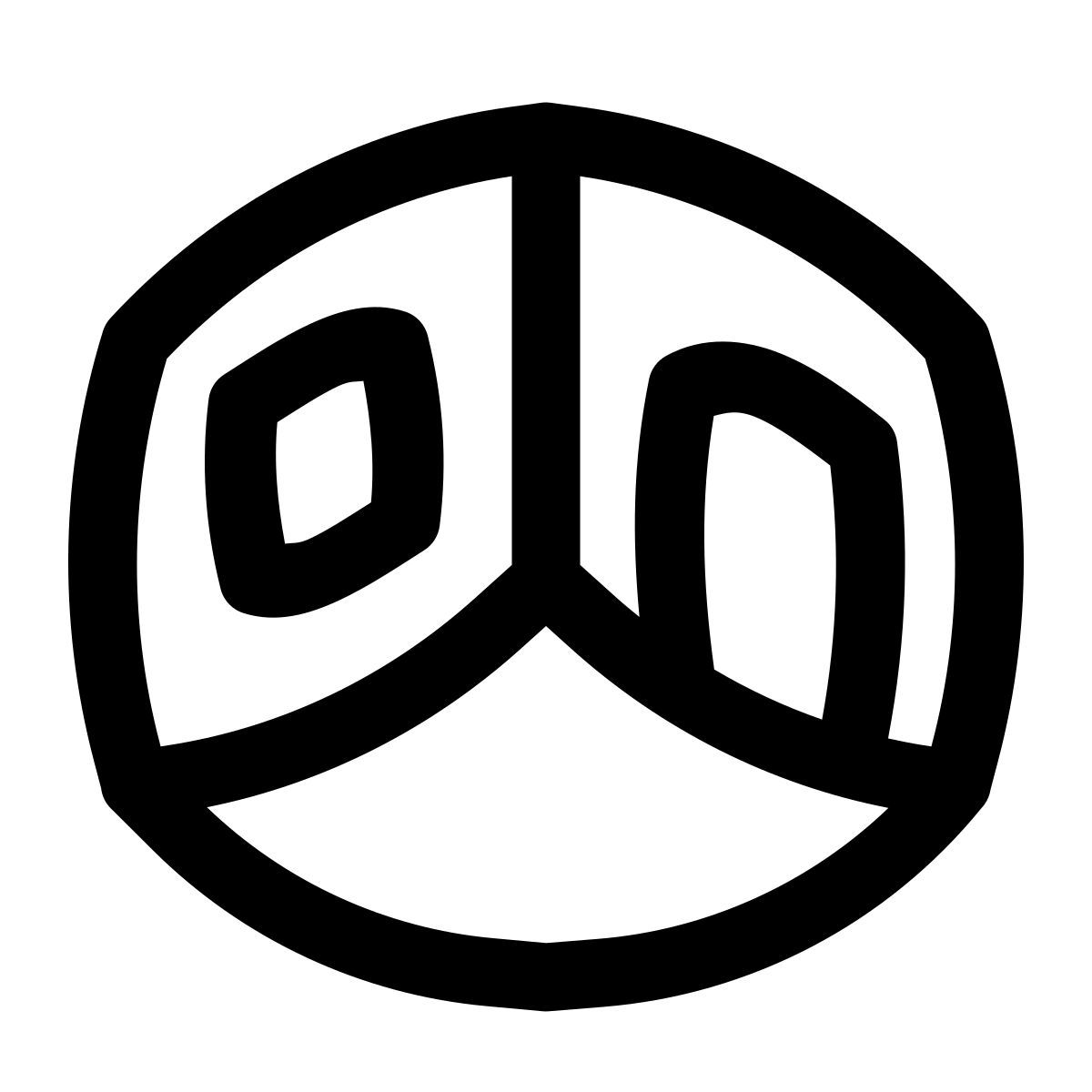 puffy outline style zimmer icon
