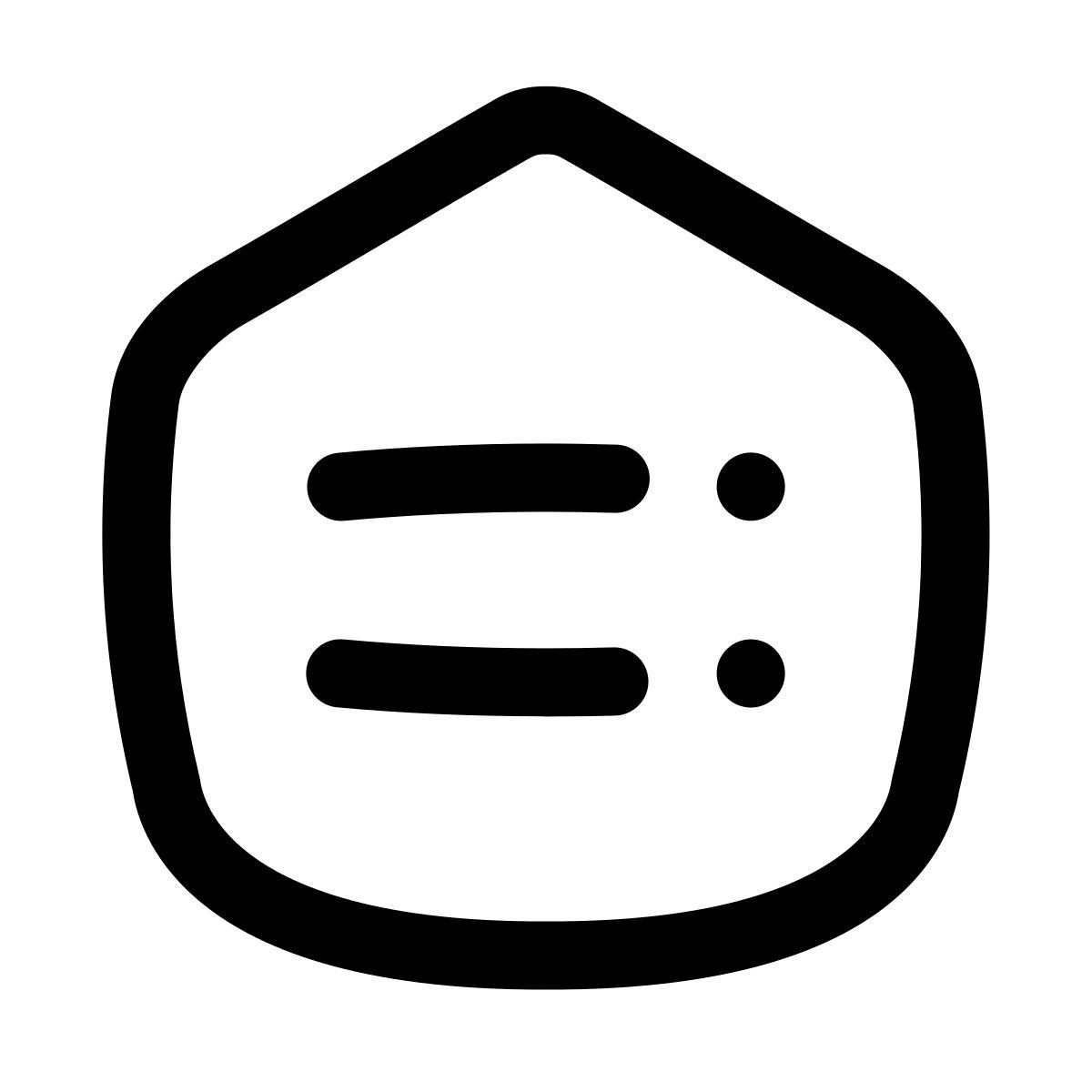 puffy outline style server principale icon