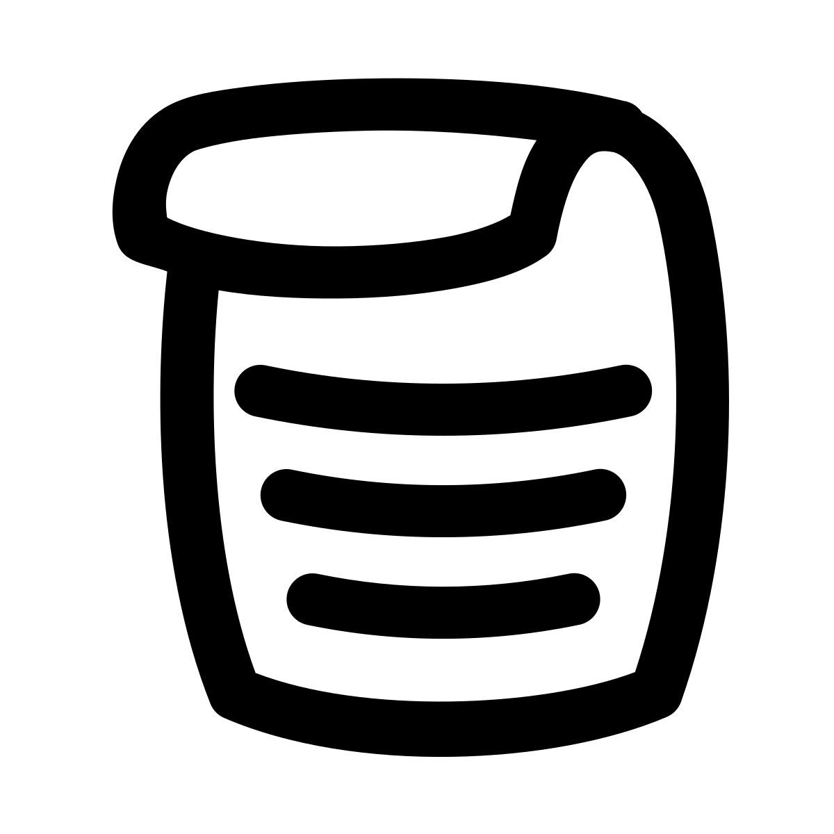 puffy outline style règles icon