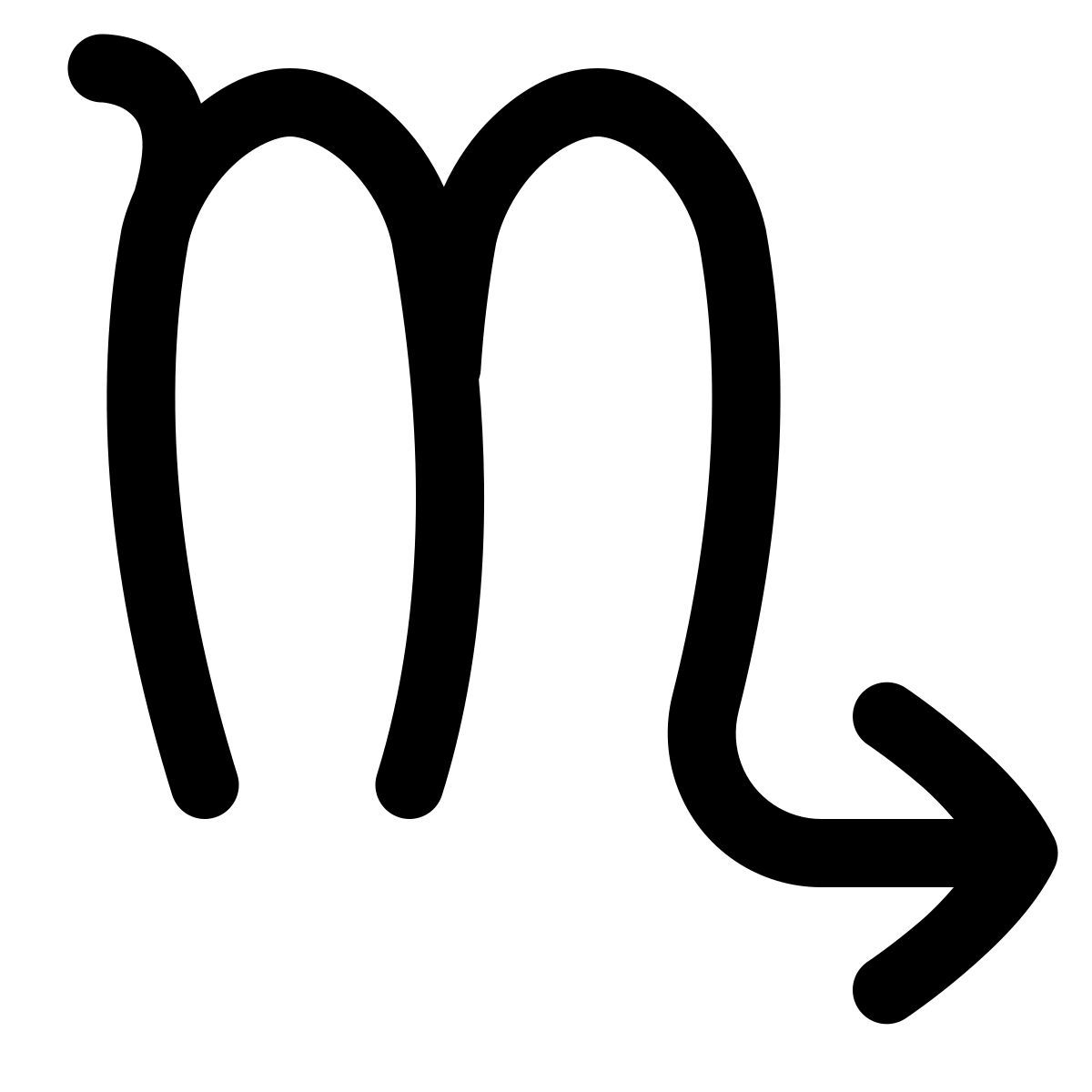 puffy outline style 천갈궁 icon