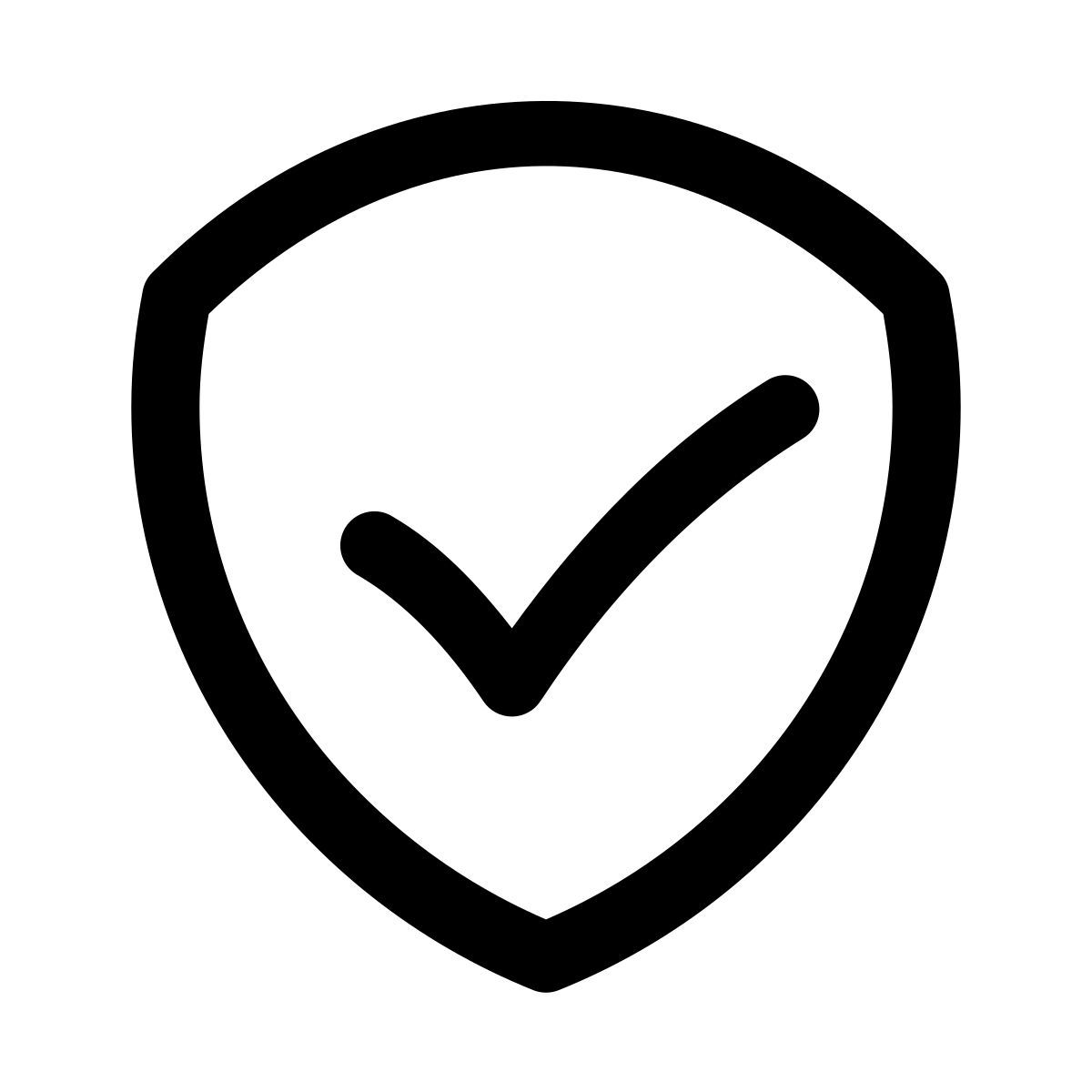 puffy outline style sicherheit geprüft icon