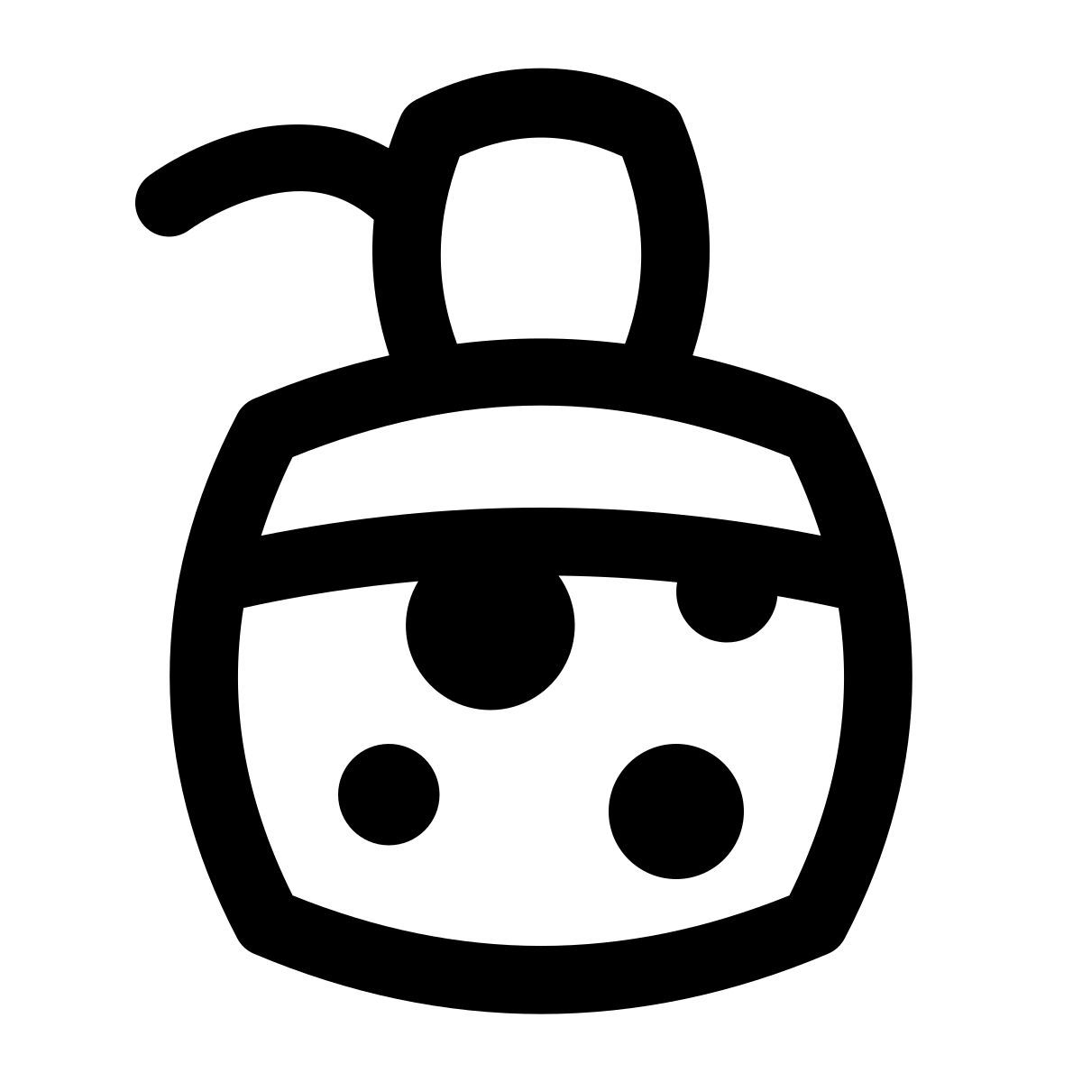 puffy outline style dispensador de xampu icon