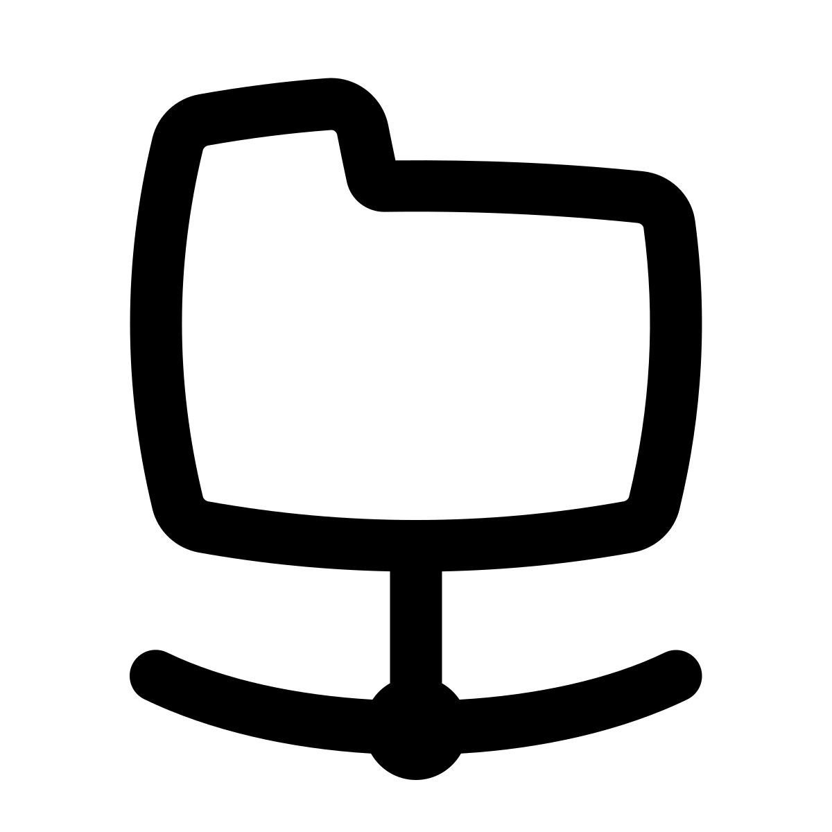 puffy outline style 공유 된 폴더 icon