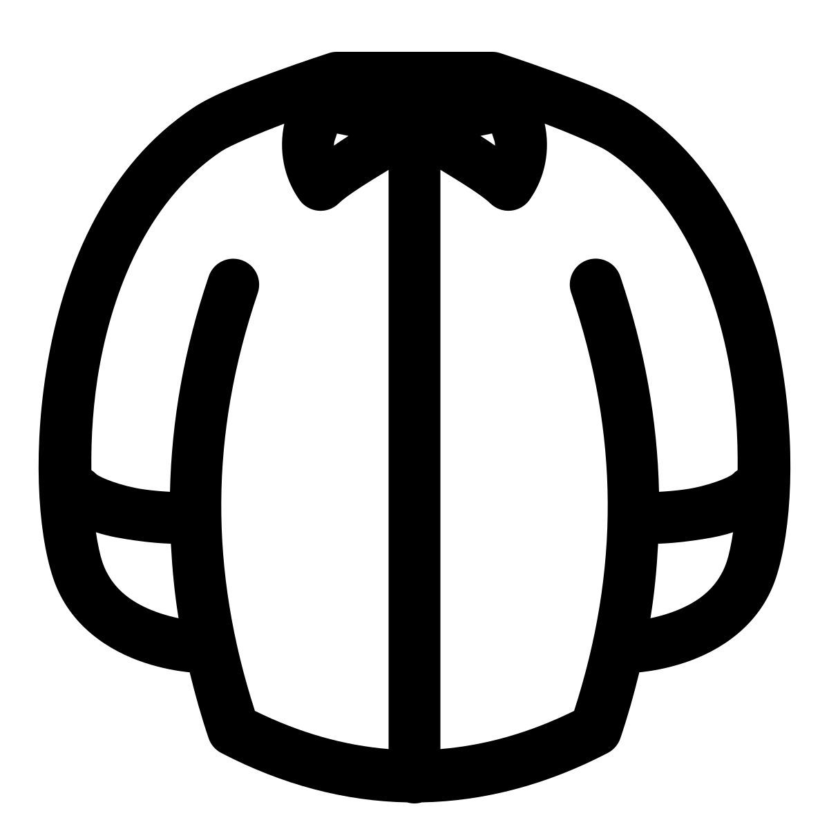 puffy outline style 衬衫 icon