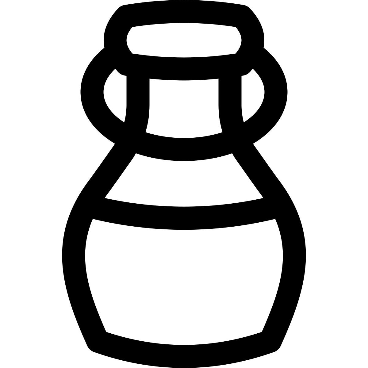 puffy outline style 苏打 icon