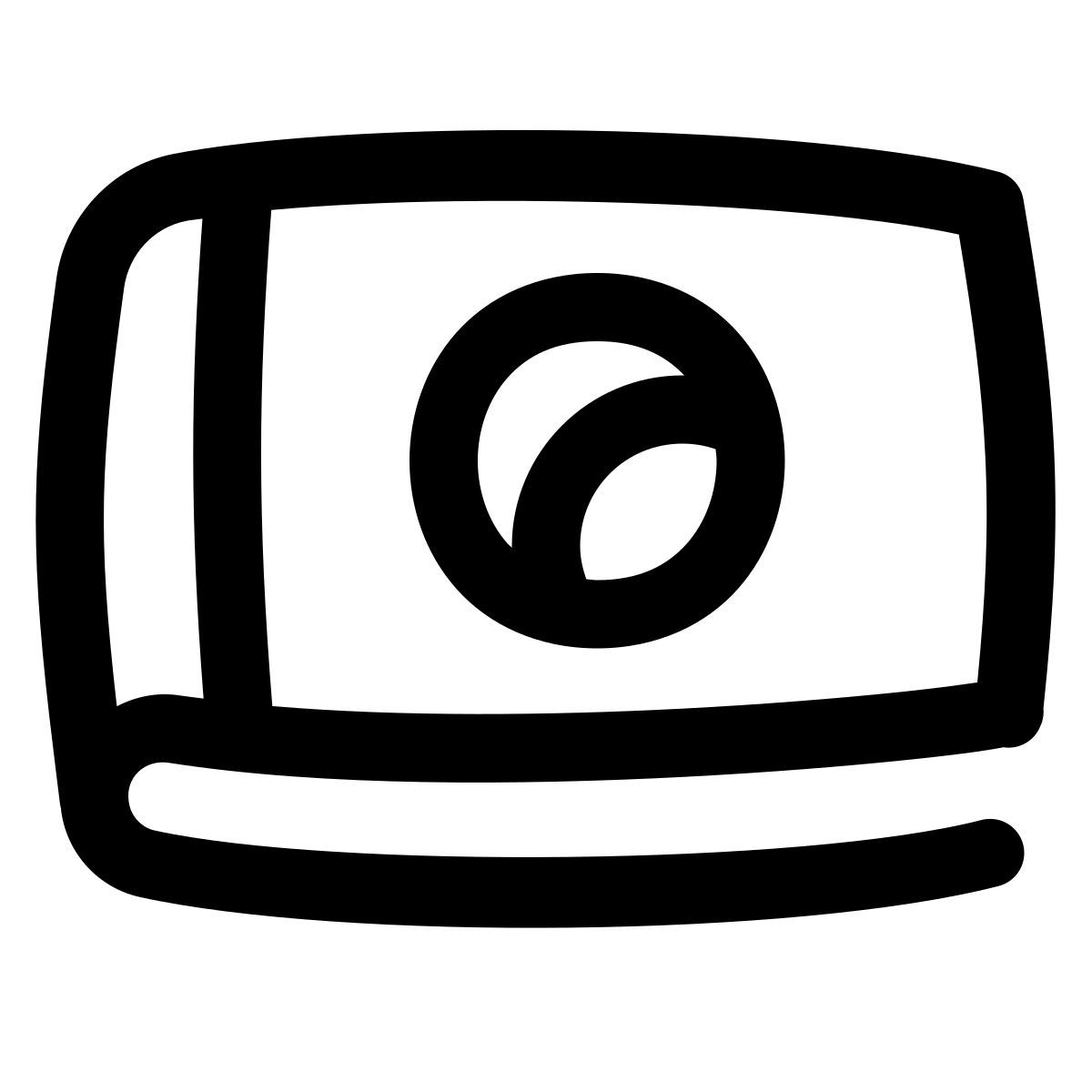 puffy outline style manuel de balle molle icon