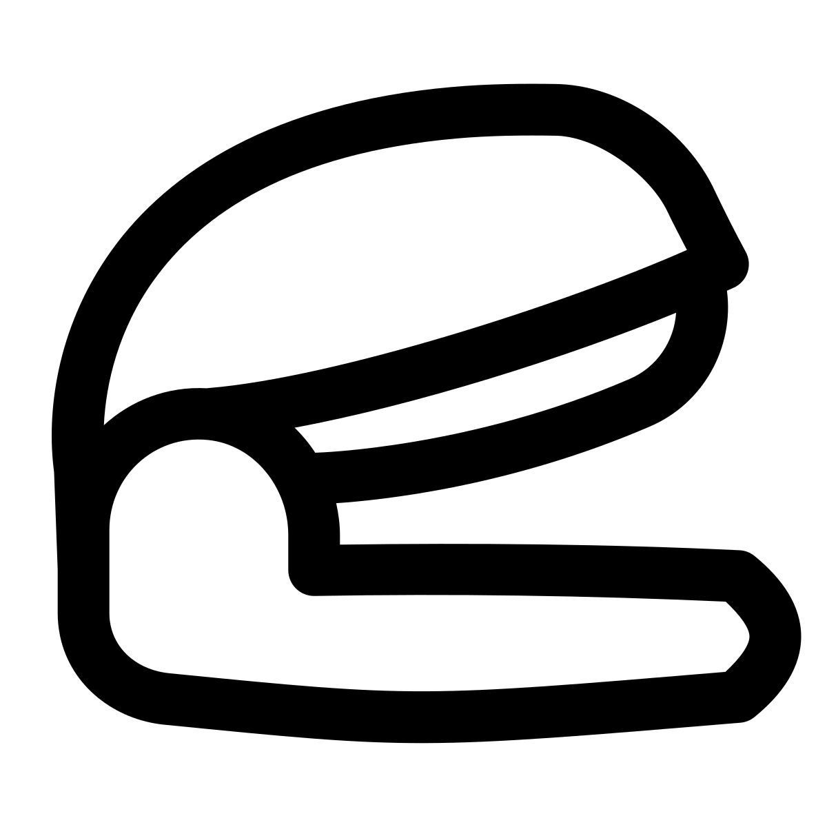 puffy outline style стэплер icon