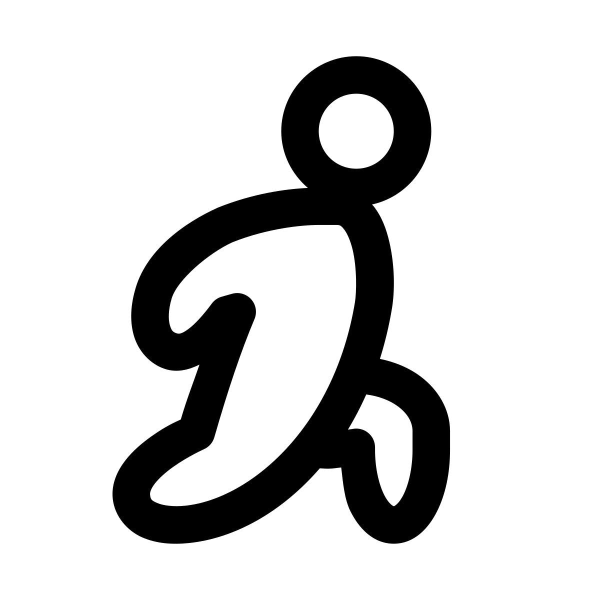 puffy outline style extensión icon