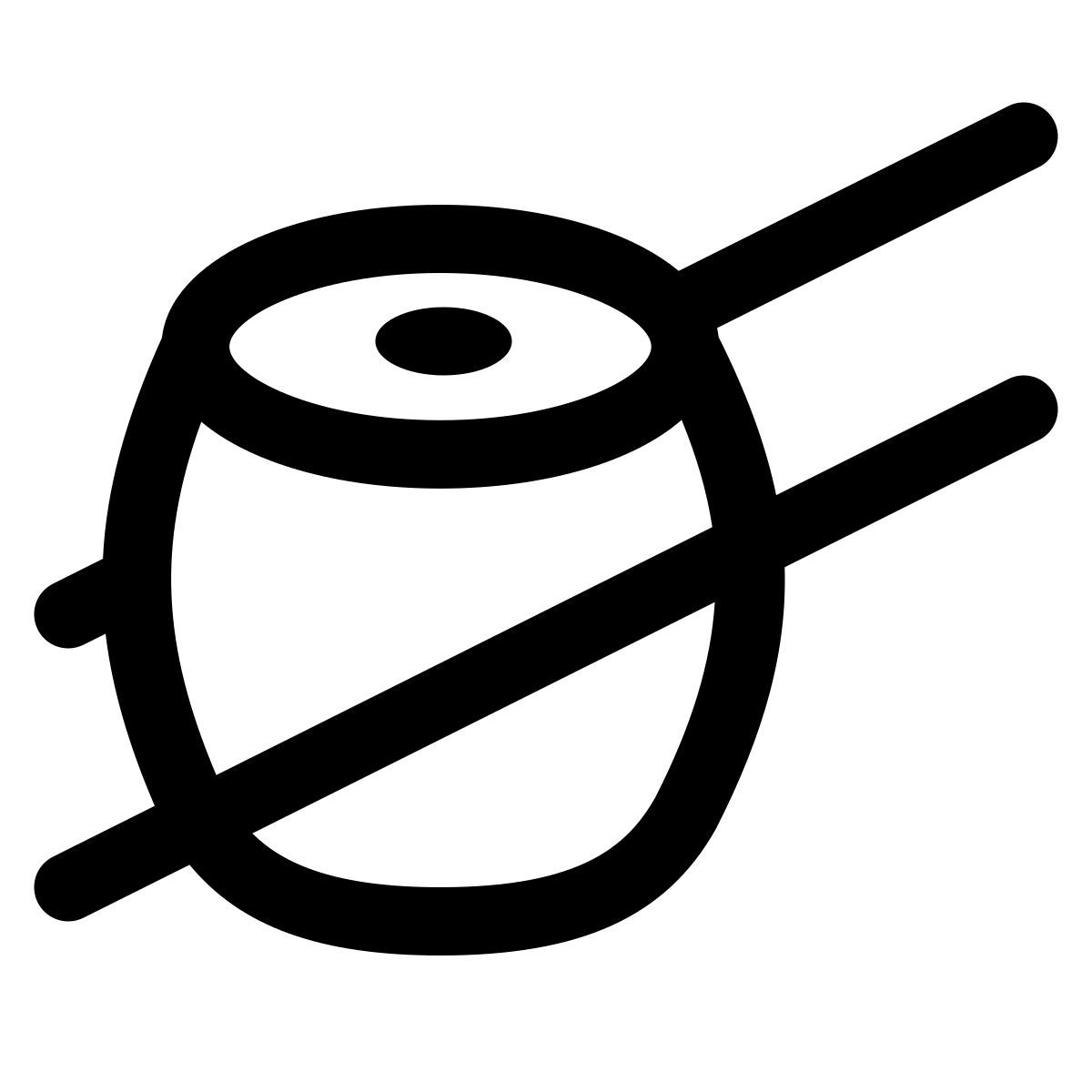 puffy outline style sushi icon