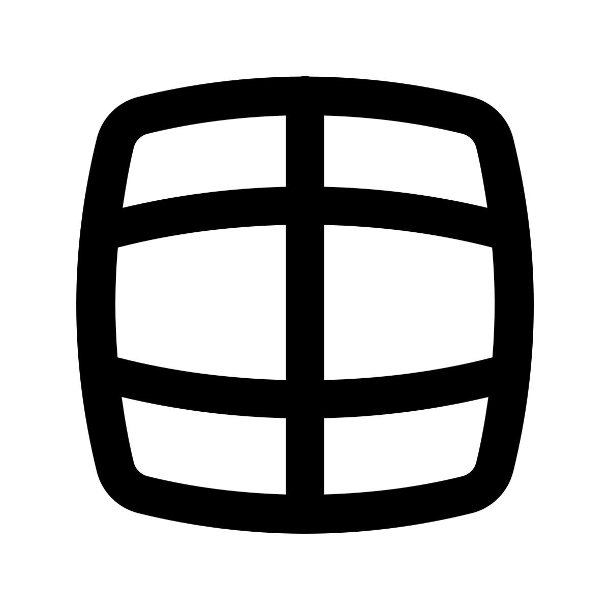 puffy outline style tavolo icon