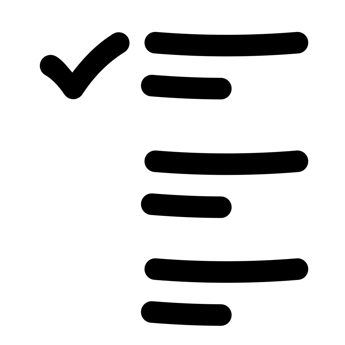 puffy outline style tasklist icon