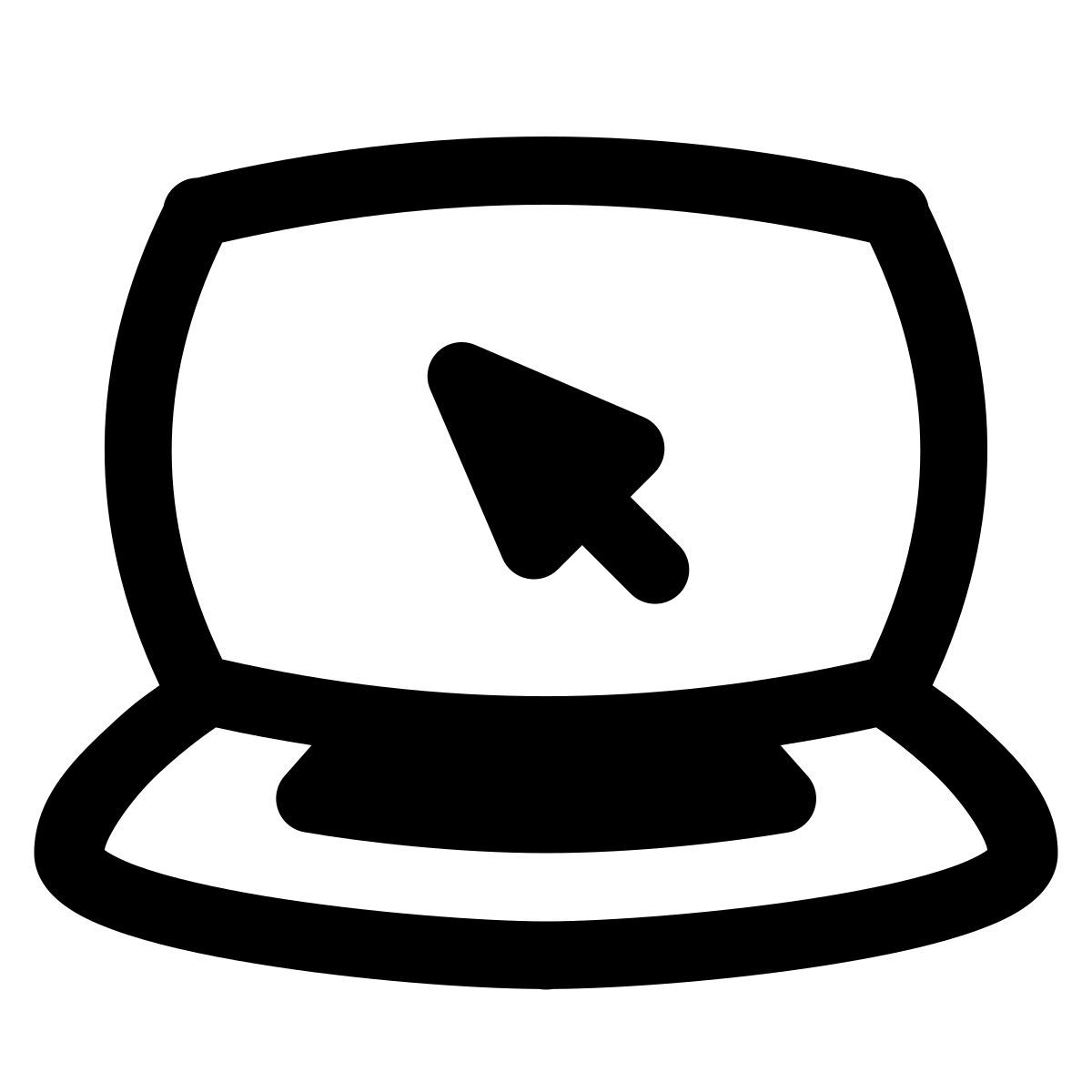 puffy outline style article technologiques icon