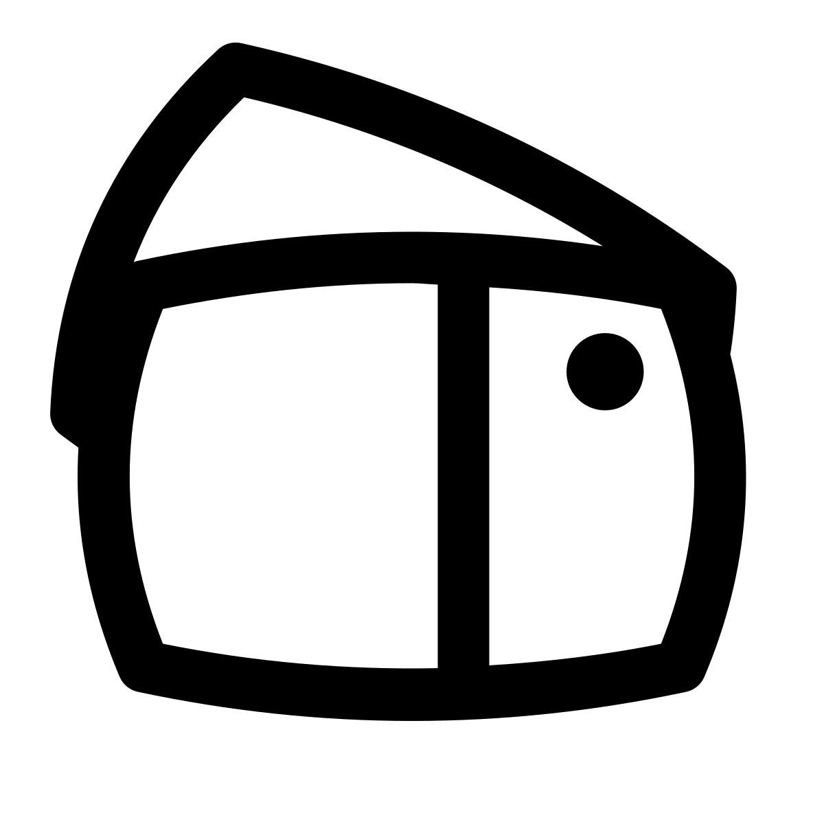puffy outline style themen icon